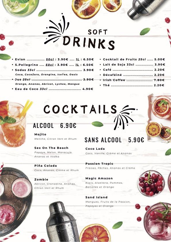 Aux Plaisirs d'Enghien - Menu Image 2